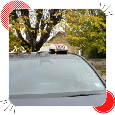 lumineux taxi conventionne teuillac